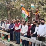 अमर शहीद धन्ना–माधव स्मारक पर गरिमामय झंडोतोलन, देशभक्ति के रंग में रंगा मानसी जंक्शन